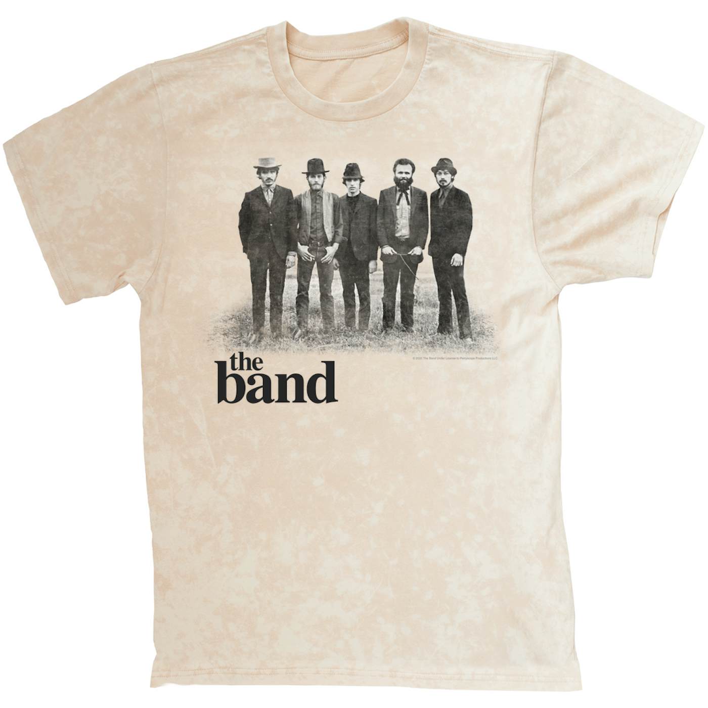 The Band T-shirt | The Band Group Photo The Band Mineral Wash Shirt