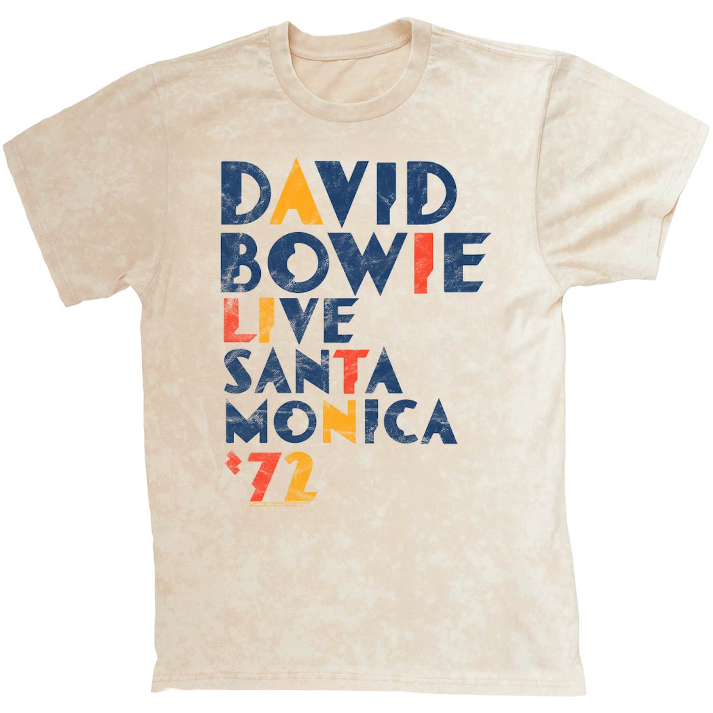 T-shirt | LIVE In Santa Monica 1972 Distressed Mineral Wash Shirt