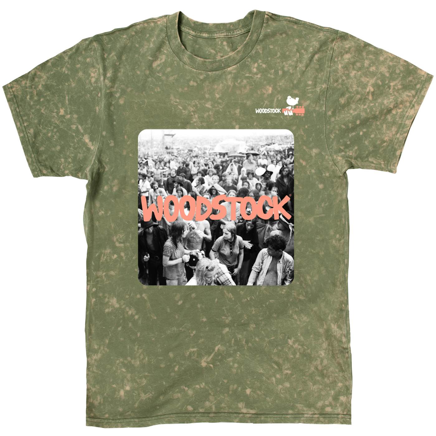 Woodstock T-shirt | Festival Concert Photo (Merchbar Exclusive) Woodstock Mineral Wash Shirt