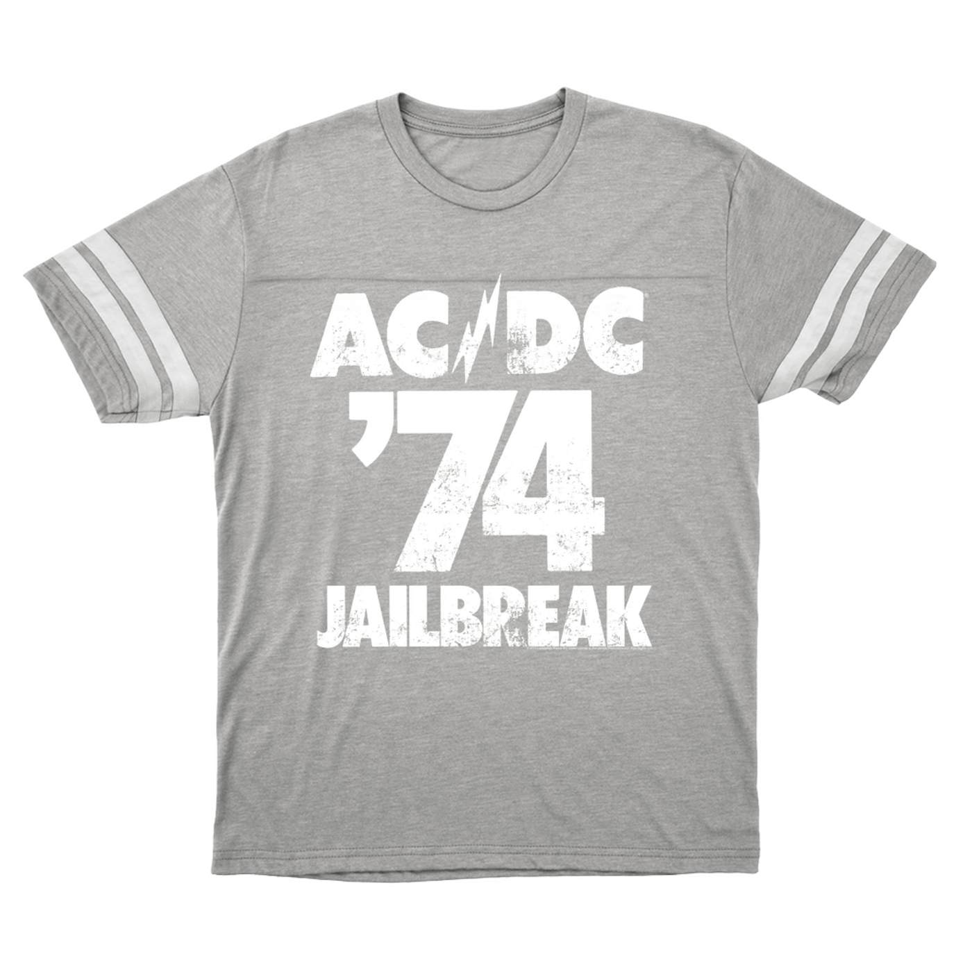 AC/DC T-Shirt | Jailbreak 1974 (Merchbar Exclusive) Football Shirt 
