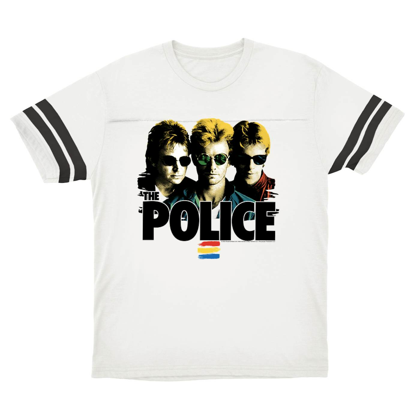 The Police T-Shirt | Synchronicity Shades Image (Merchbar Exclusive) The Police Football Shirt