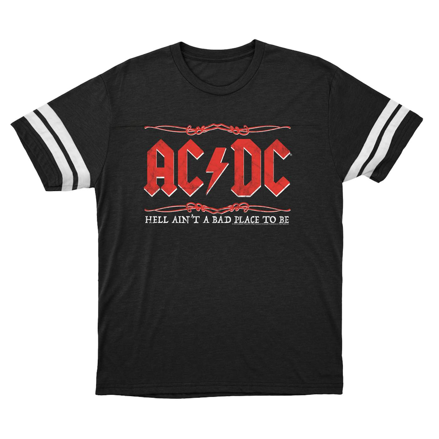 ACDC Band Baseball Jersey Shirt For Fans