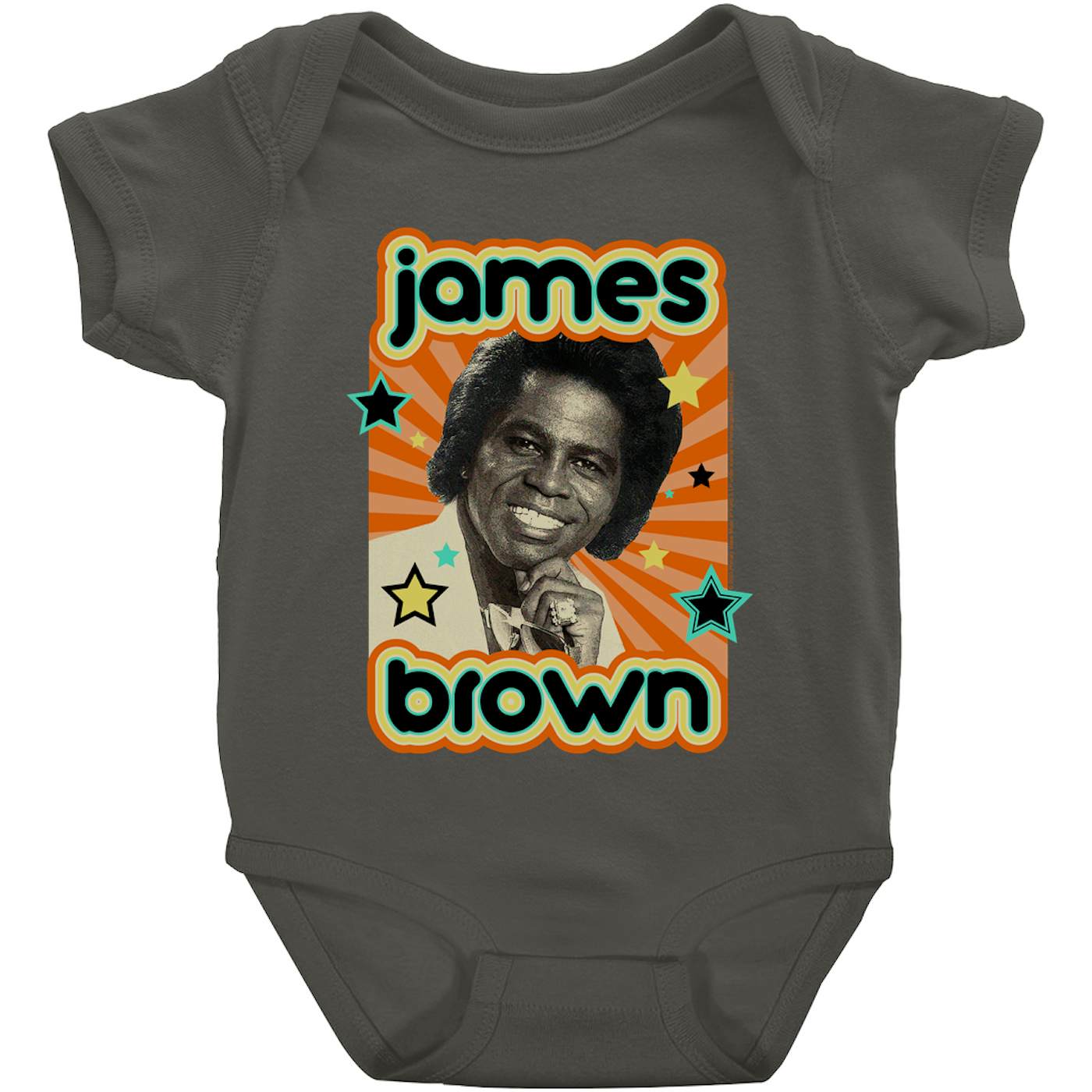 Infant Black Dallas Stars Personalized Bodysuit