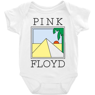 Støjende overvælde Hverdage Pink Floyd Baby Short Sleeve Bodysuit | Pyramid Art Pink Floyd Bodysuit