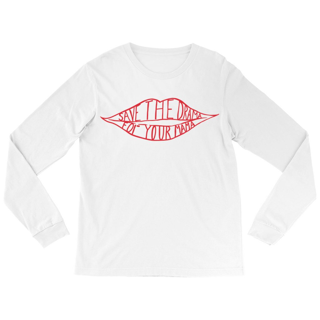 Pop Culture Long Sleeve Shirt | Save The Drama Inspired By Friends