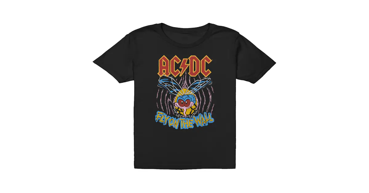 AC/DC Kids T-Shirt | It's The Fly On The Wall Kids T-Shirt