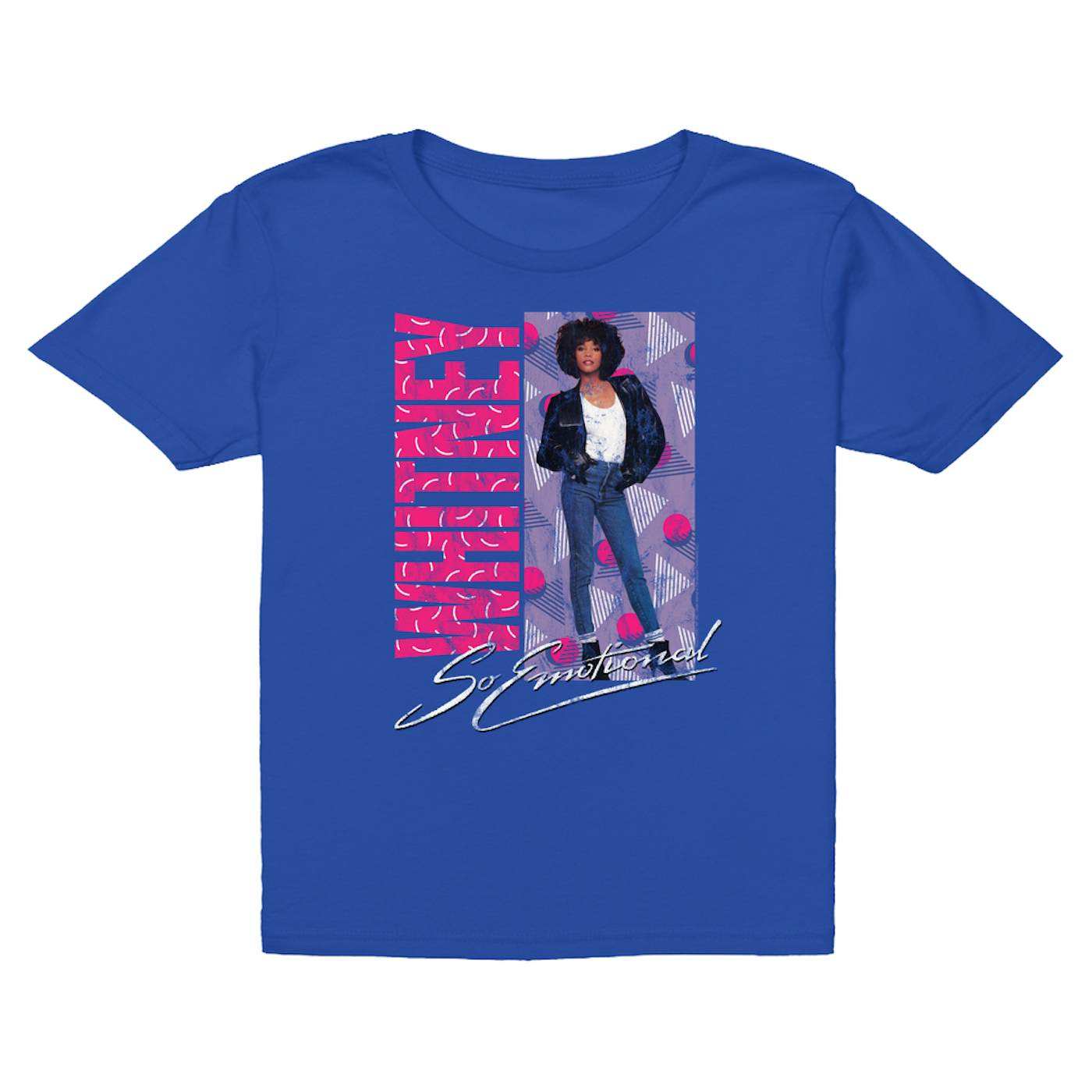 whitney houston so emotional t shirt