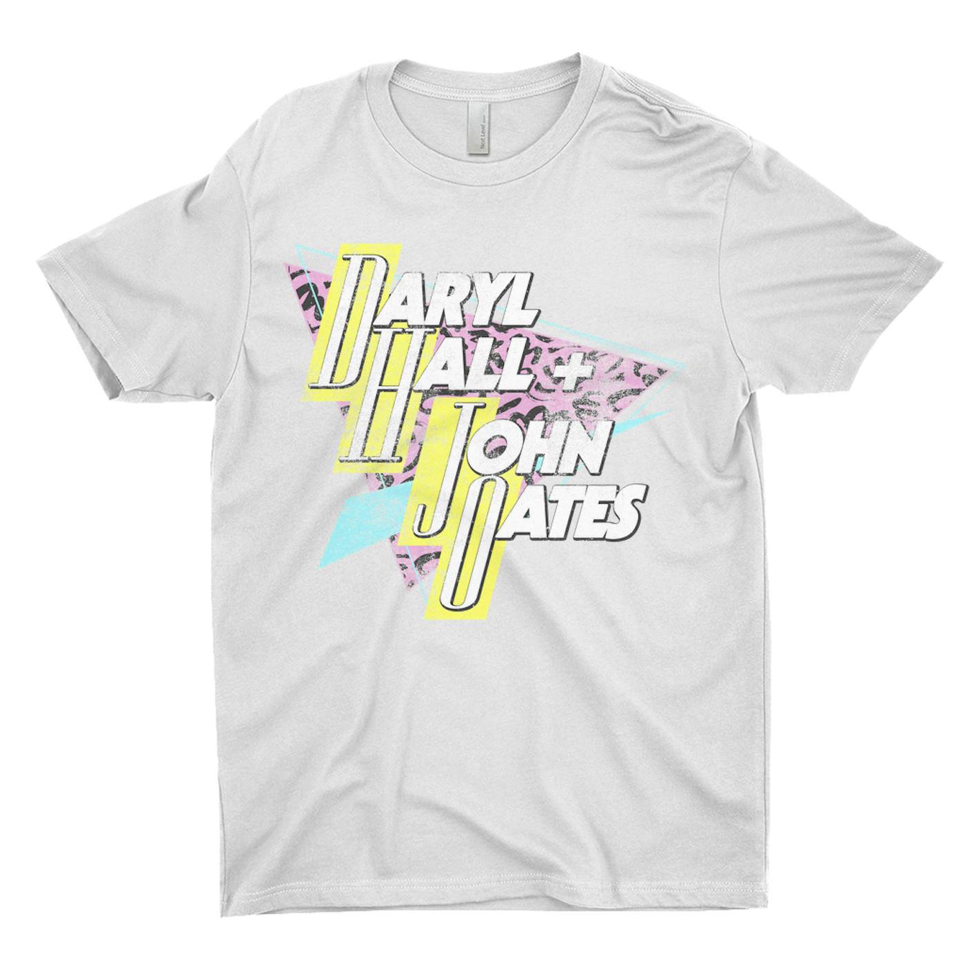 Daryl Hall & John Oates T-Shirt | Retro Triangle Logo Distressed Hall & Oates Shirt