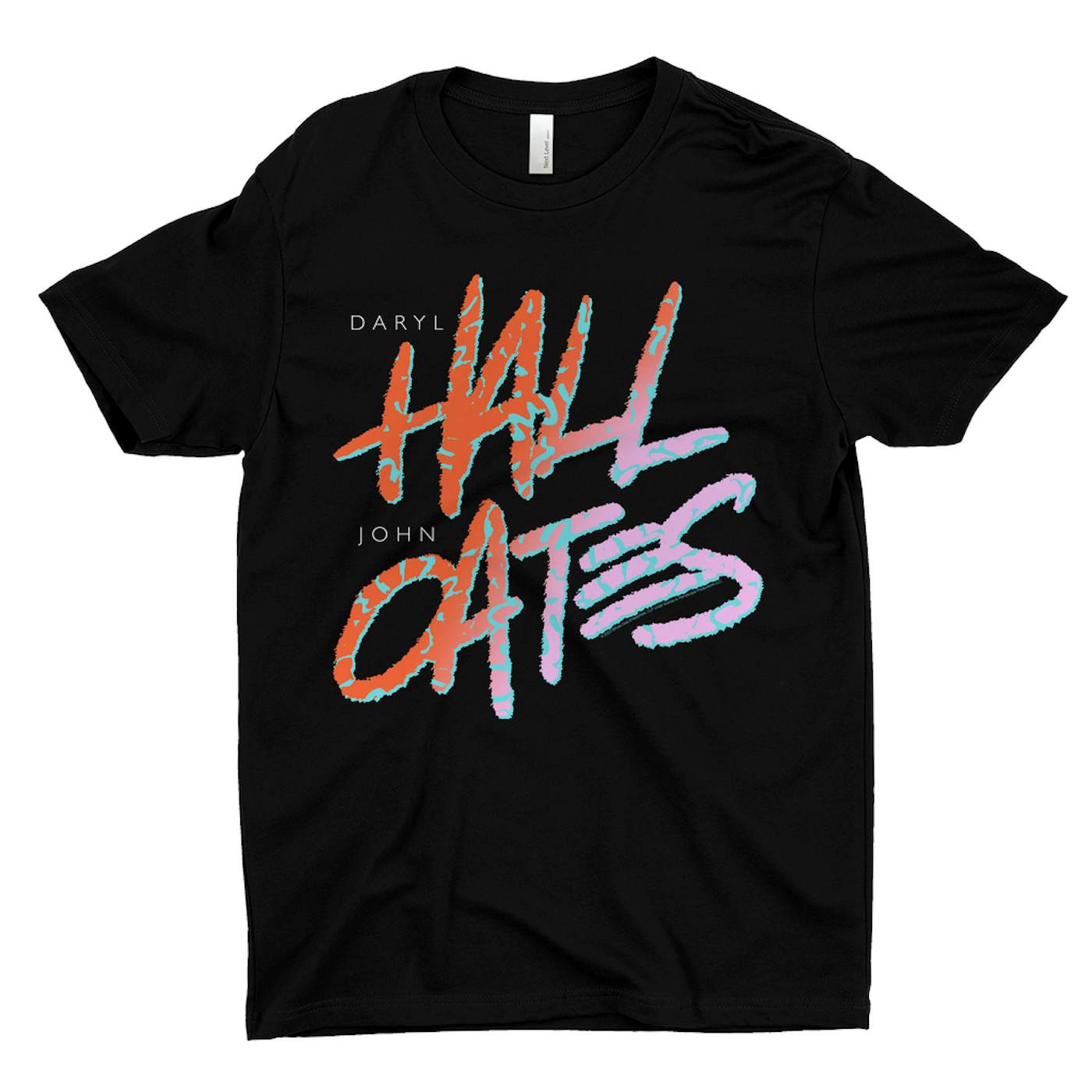 Daryl Hall & John Oates T-Shirt | Retro Graffiti Logo Hall & Oates Shirt