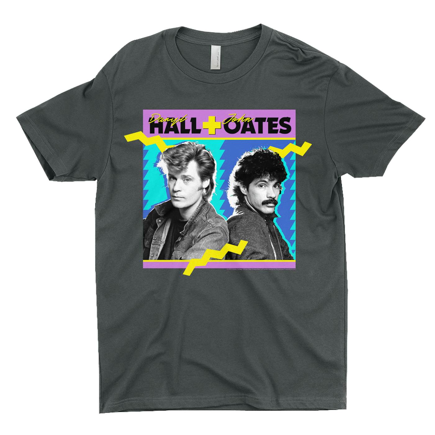 Daryl Hall & John Oates T-Shirt | Zig Zag Design Hall & Oates Shirt