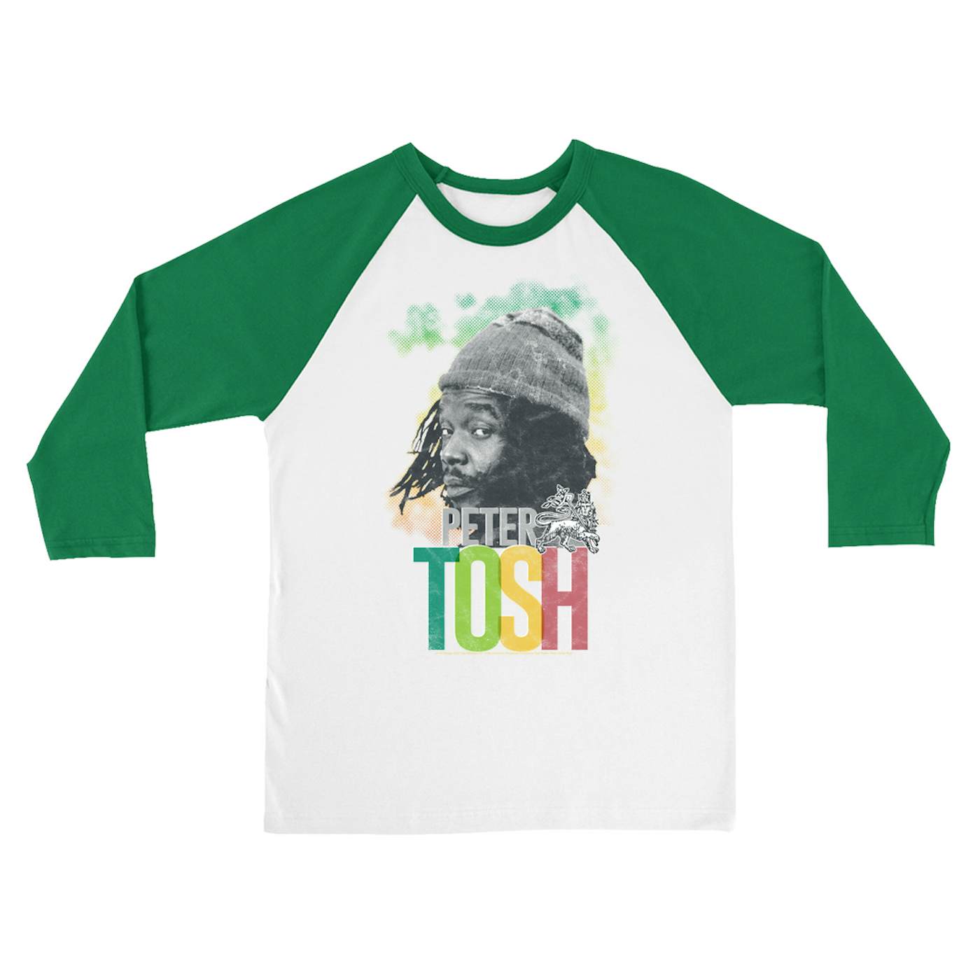 Peter Tosh 3/4 Sleeve Baseball Tee | Over The Shoulder (Merchbar Exclusive) Peter Tosh Shirt