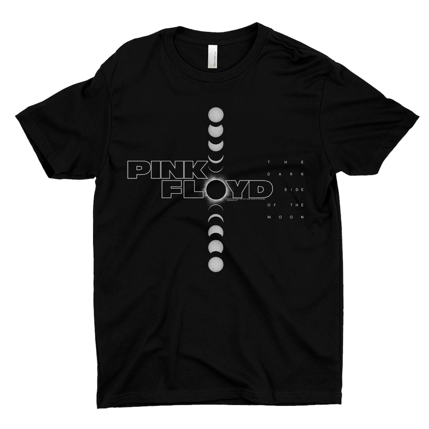 Pink Floyd T-Shirt | Eclipse Vertical Logo Pink Floyd Shirt