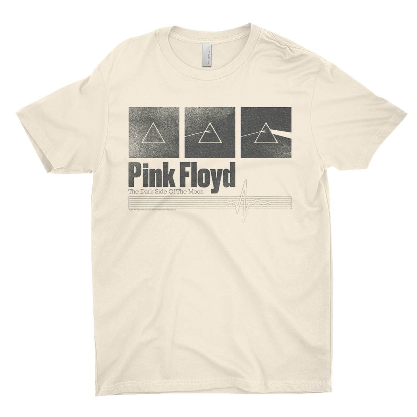 Pink Floyd T-Shirt | Black White Prism Blueprint Pink Floyd Shirt