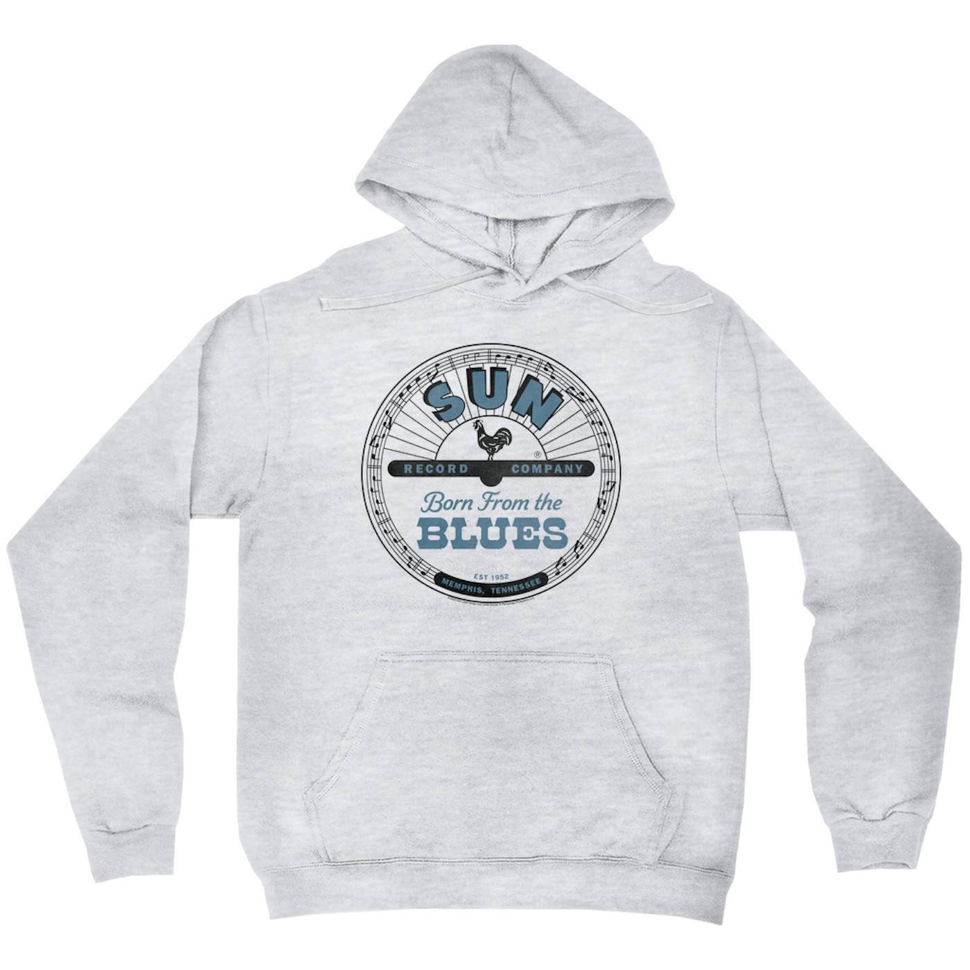 Sun Records Hoodie  Memphis Tennessee Born From The Blues Sun Records  Hoodie
