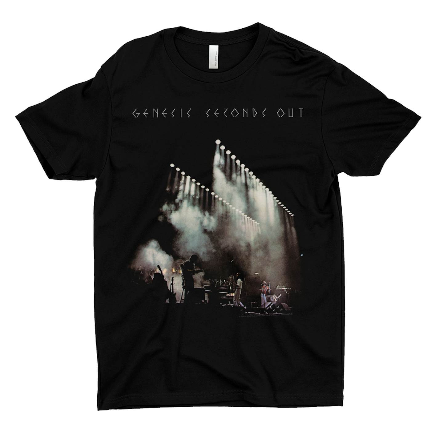 Genesis T-Shirt | Seconds Out Live On Stage Distressed Genesis Shirt