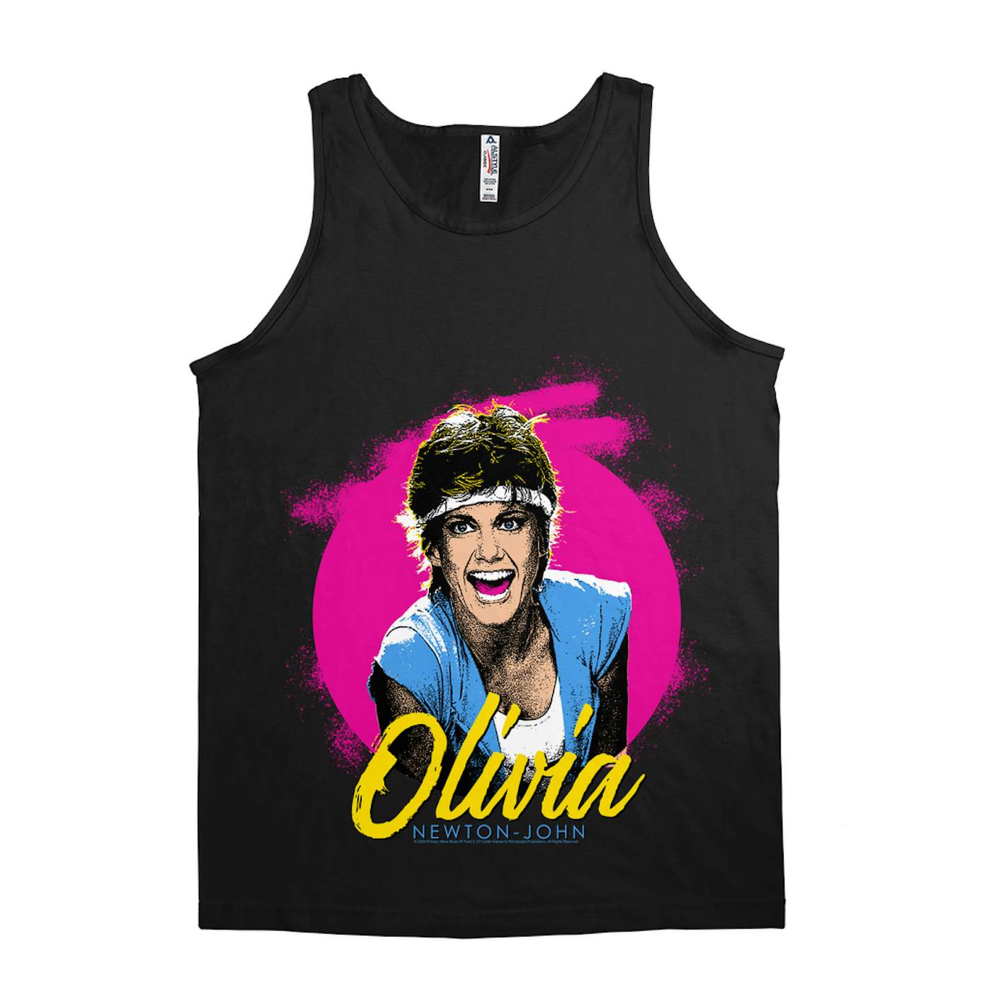 Olivia Newton-John Unisex Tank Top | Physical Throwback Image Olivia Newton John Shirt