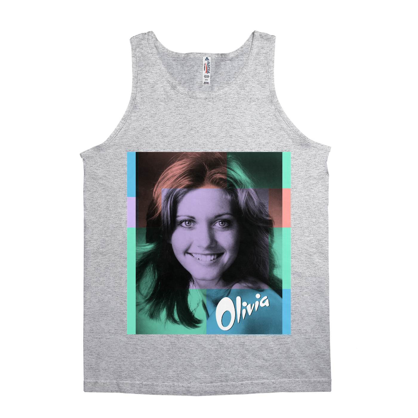 Olivia Newton-John Unisex Tank Top | Multi-Color Harmony Image Olivia Newton John Shirt