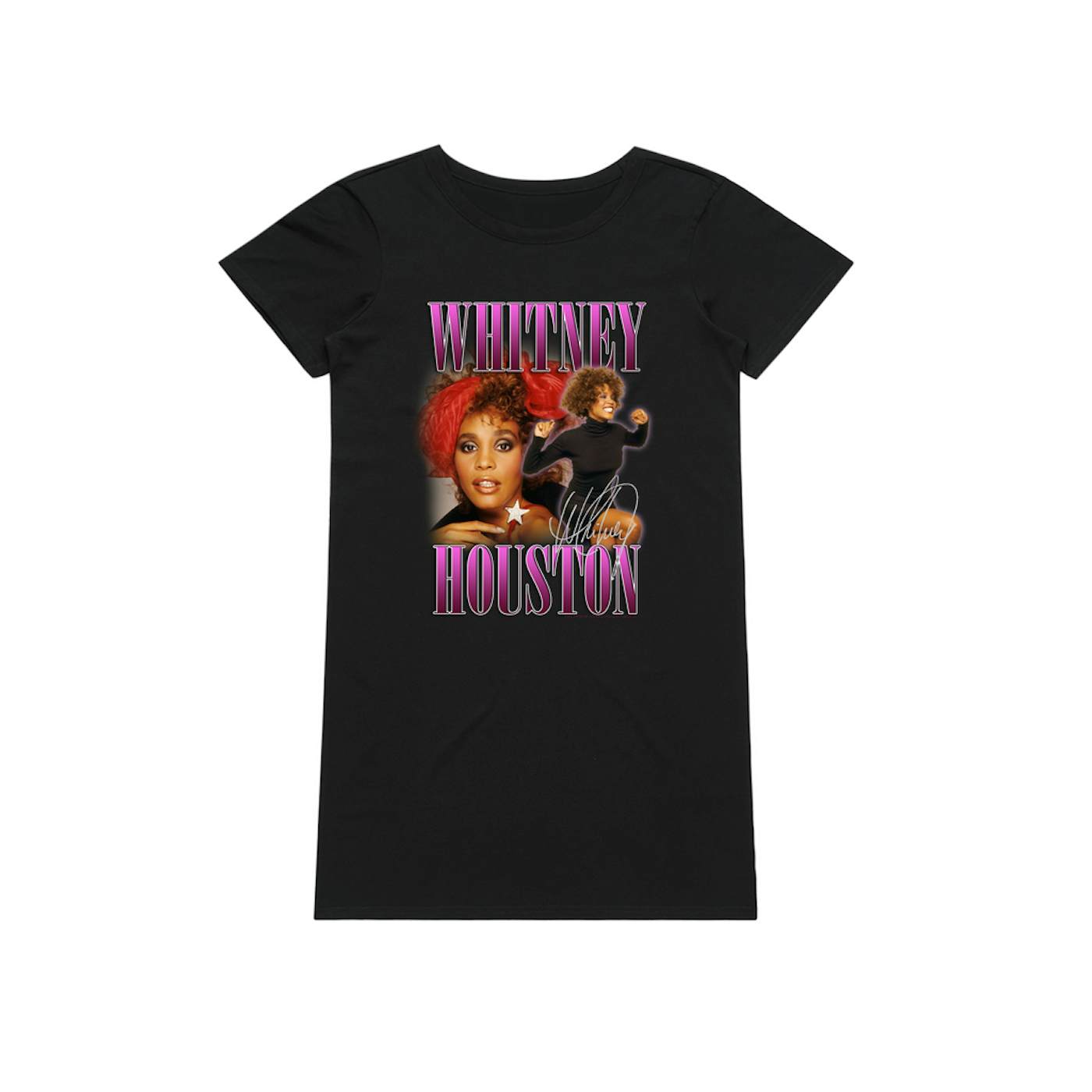 Whitney houston sales t shirt dress