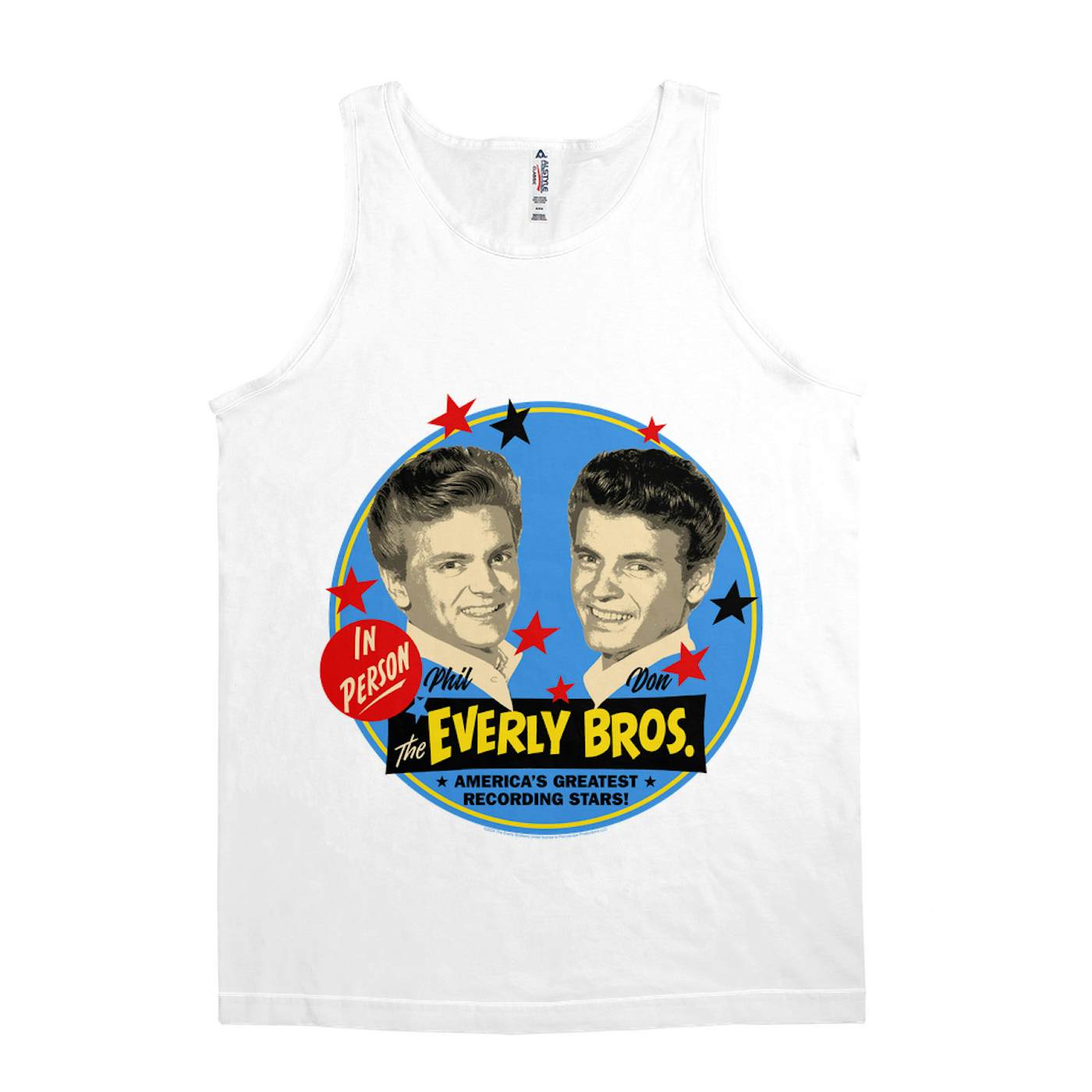 The Everly Brothers Unisex Tank Top | America's Greatest Recording Stars Promotion Image The Everly Brothers Shirt
