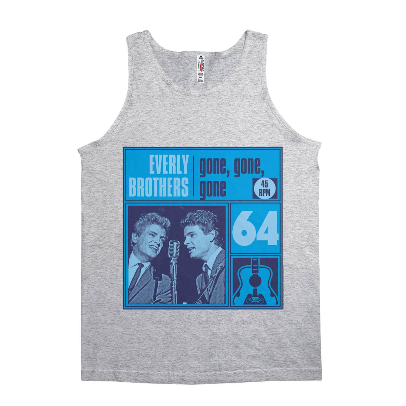 The Everly Brothers Unisex Tank Top | Gone, Gone, Gone Blue The Everly Brothers Shirt