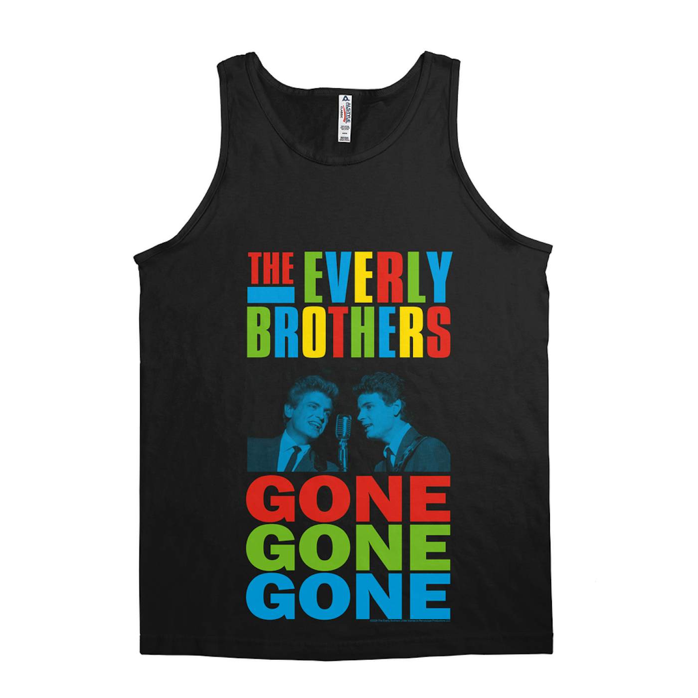 The Everly Brothers Unisex Tank Top | Gone, Gone, Gone Colorful The Everly Brothers Shirt