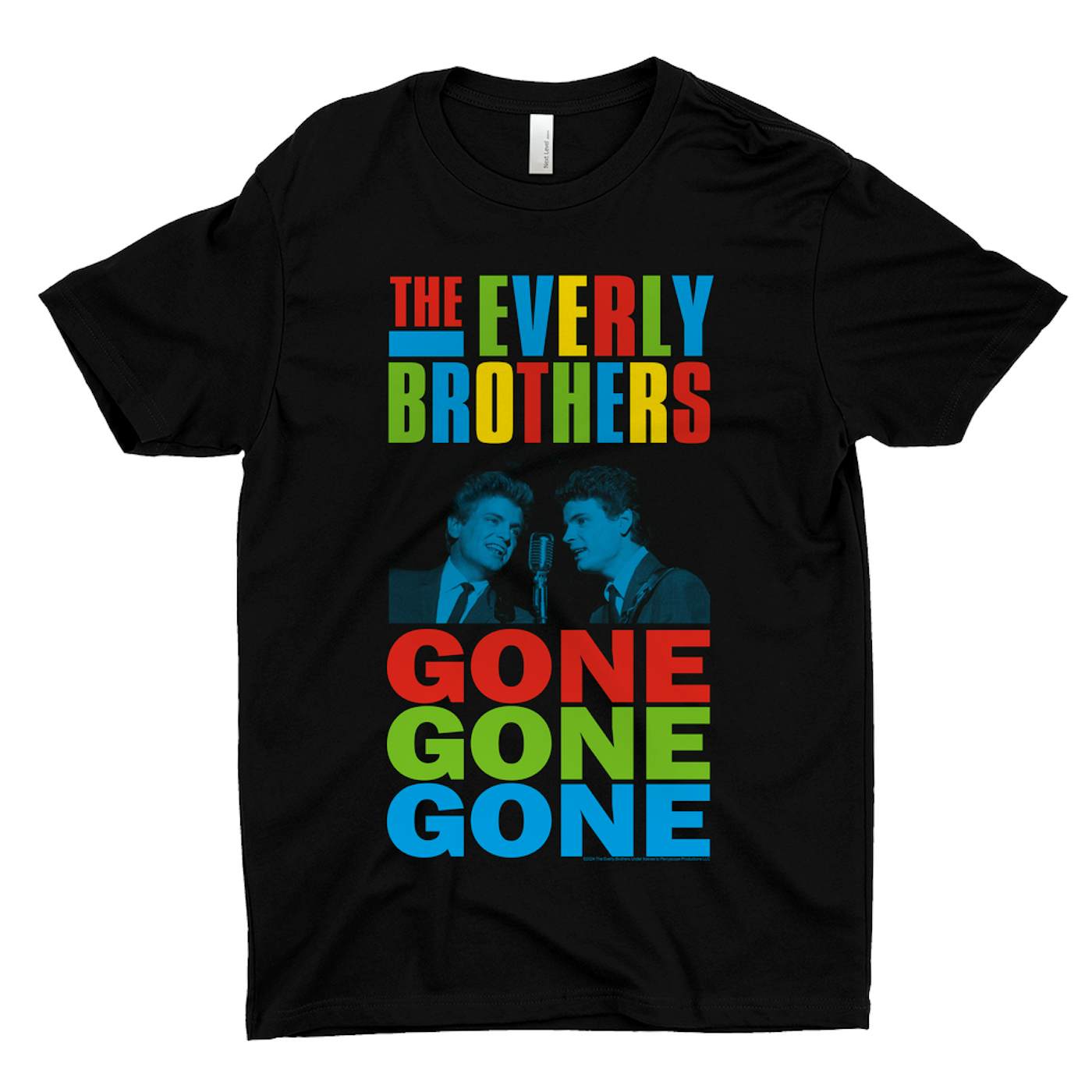 The Everly Brothers T-Shirt | Gone, Gone, Gone Colorful The Everly Brothers Shirt