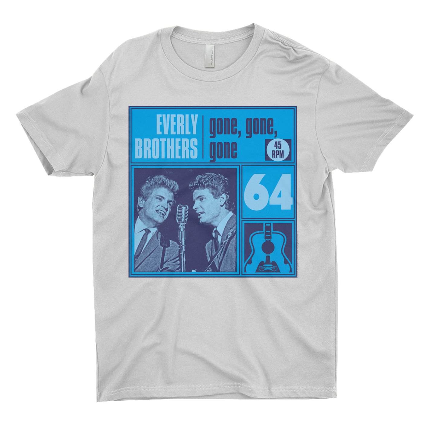 The Everly Brothers T-Shirt | Gone, Gone, Gone Blue The Everly Brothers Shirt