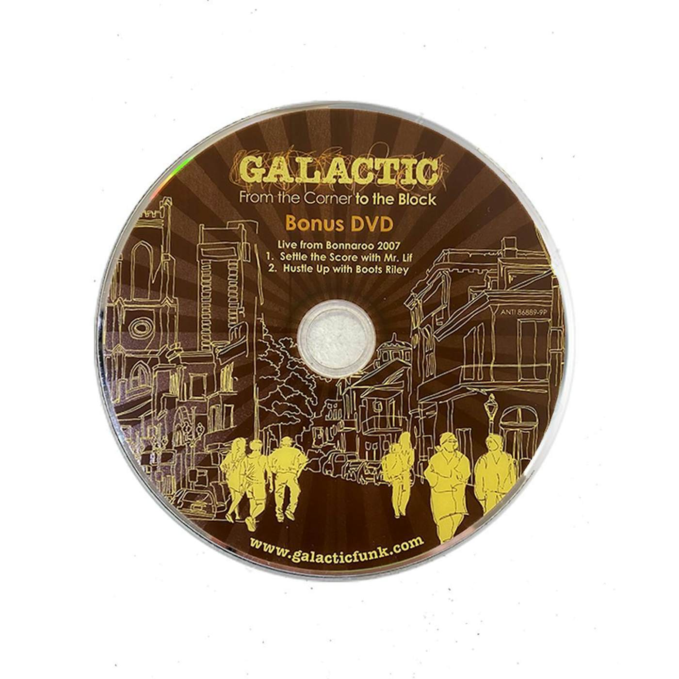 Galactic From the Corner to the Block DVD
