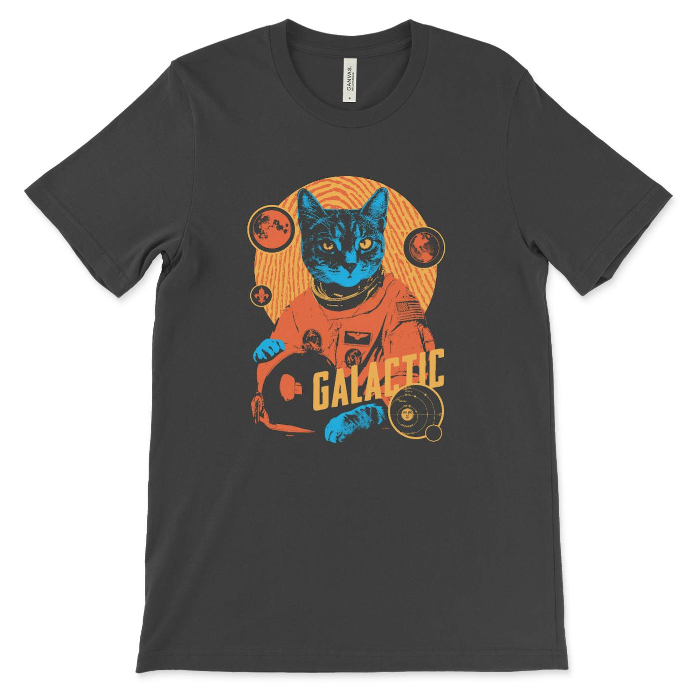 Unisex Galactic Astro Cat T-Shirt
