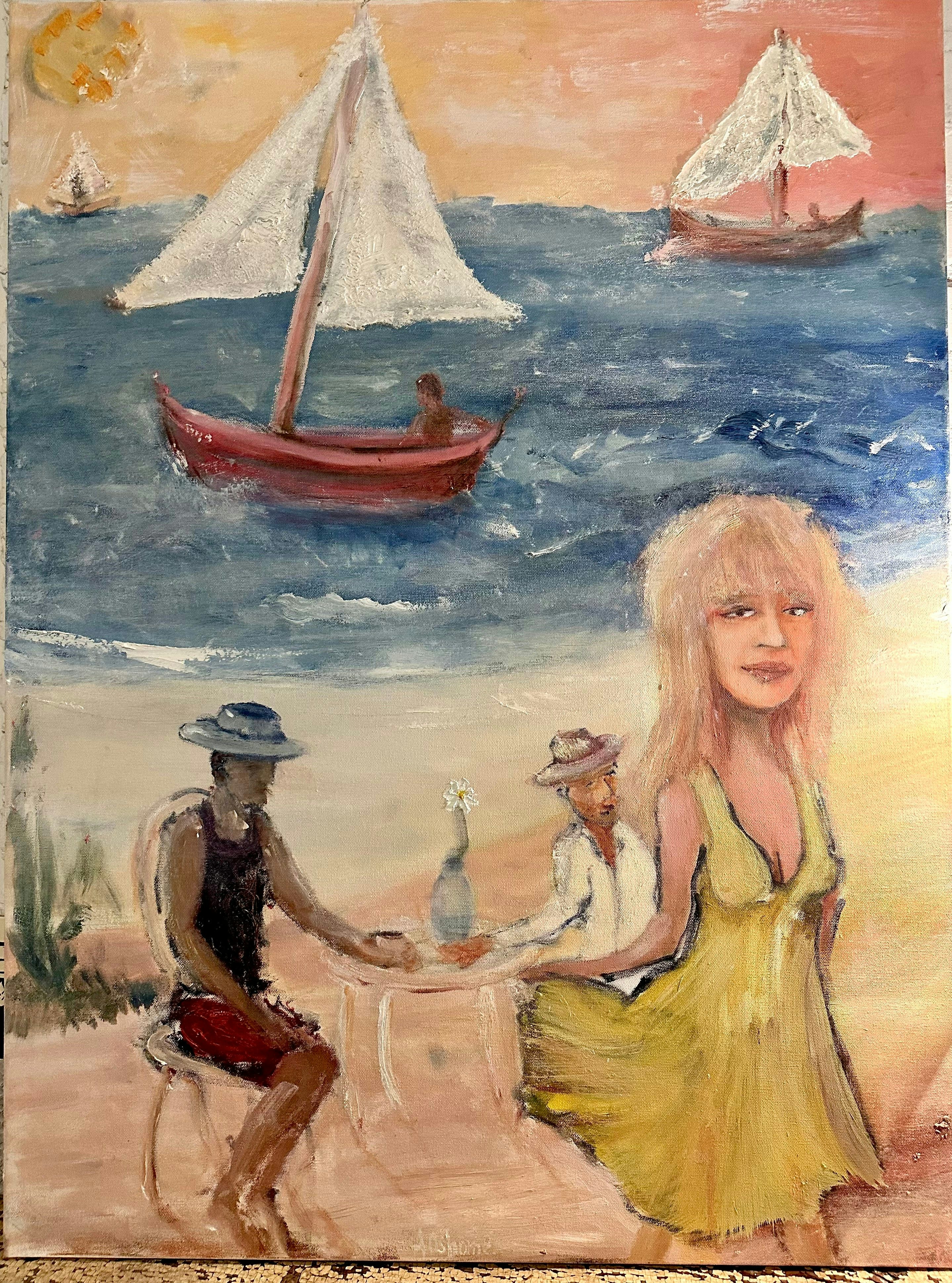 Anders Osborne "Sail Away" Oil on Canvas