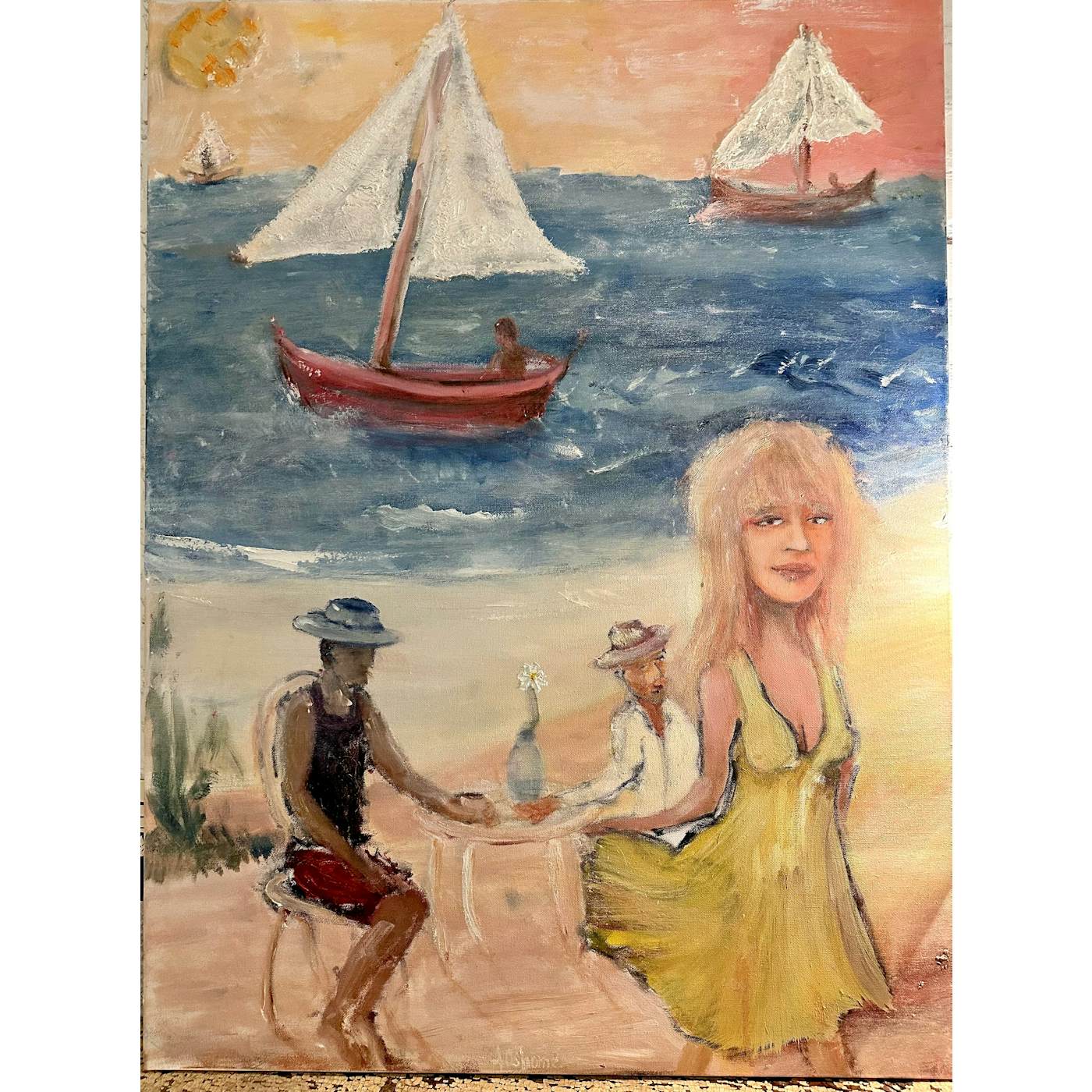 Anders Osborne "Sail Away" - Oil on Canvas