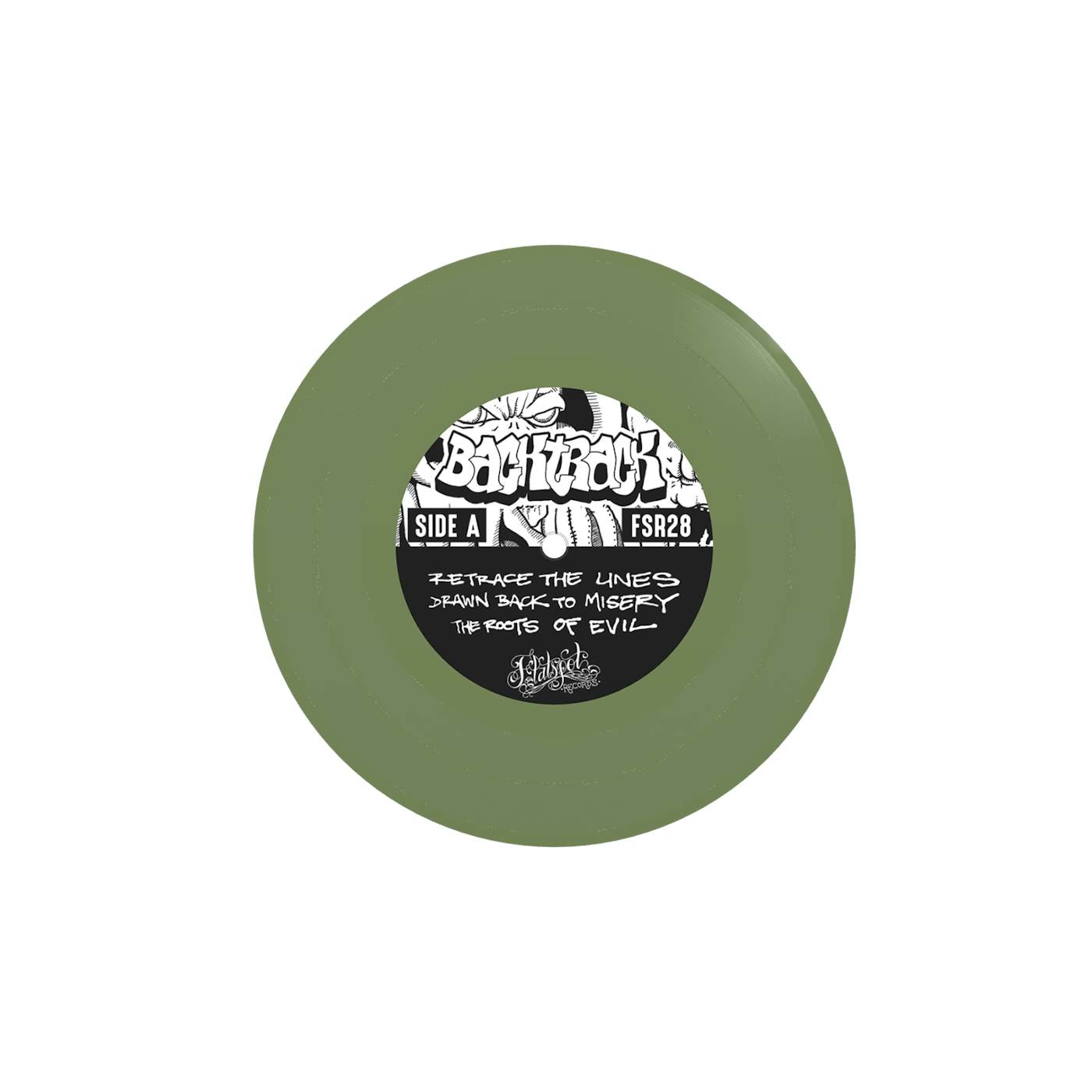 Backtrack - Deal With The Devil Green 7"