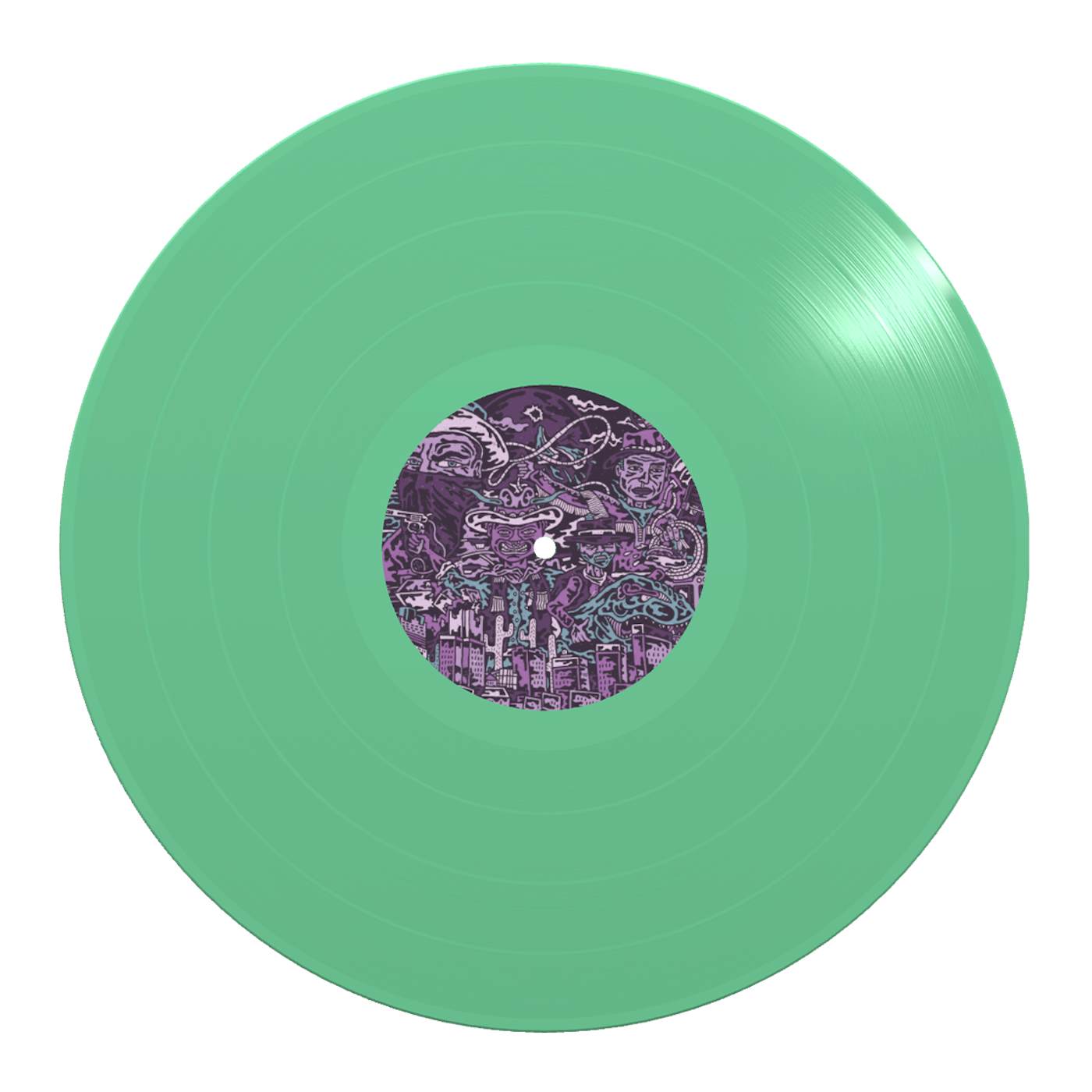 Buggin - Concrete Cowboys Opaque Mint Green Vinyl