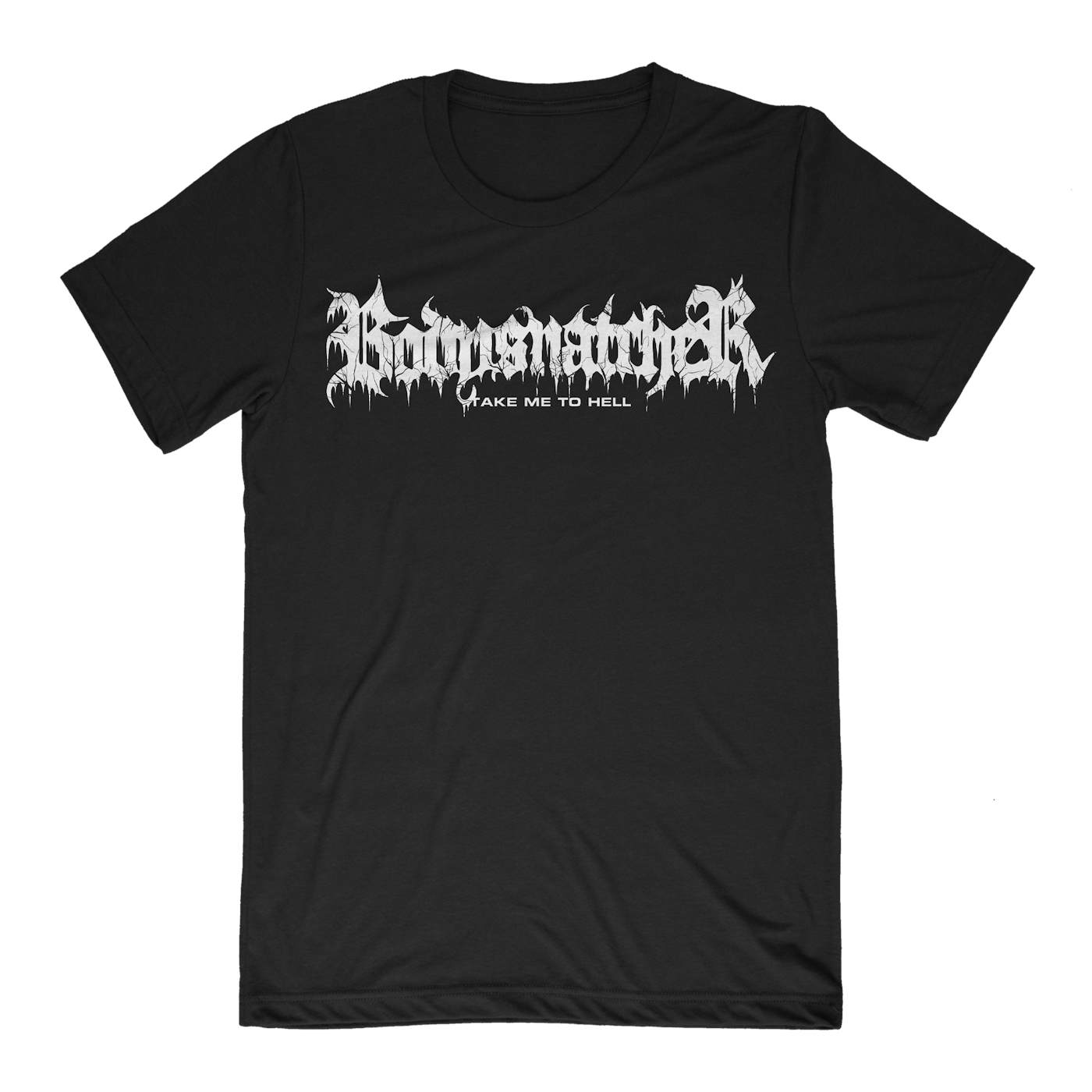 Bodysnatcher Take Me To Hell Logo Tee