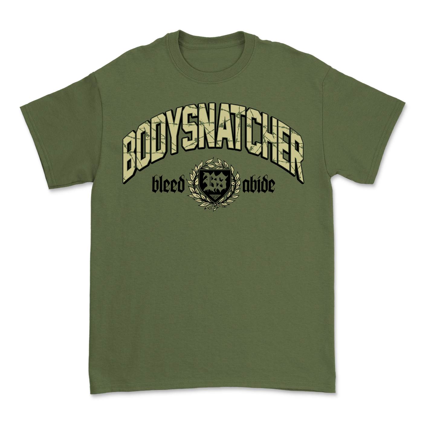 Bodysnatcher Collegiate T-Shirt (Olive)