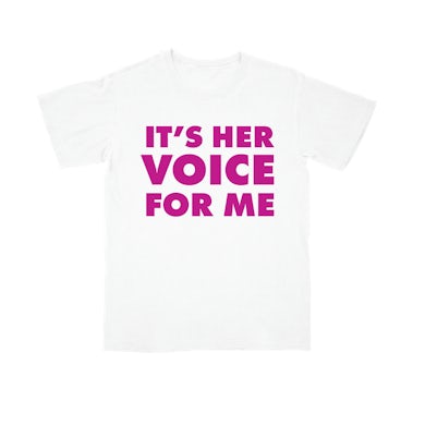 Fantasia "Her Voice For Me Pink/White Tee"