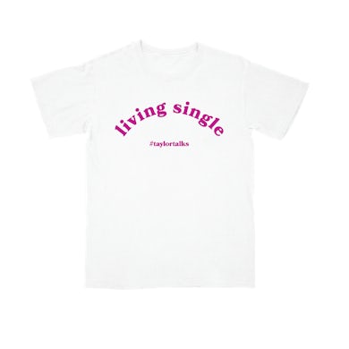 Fantasia "Livin Single Pink/White Tee"