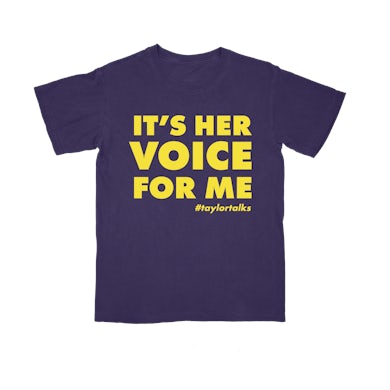 Fantasia "Her Voice For Me Purple/Yellow Tee"