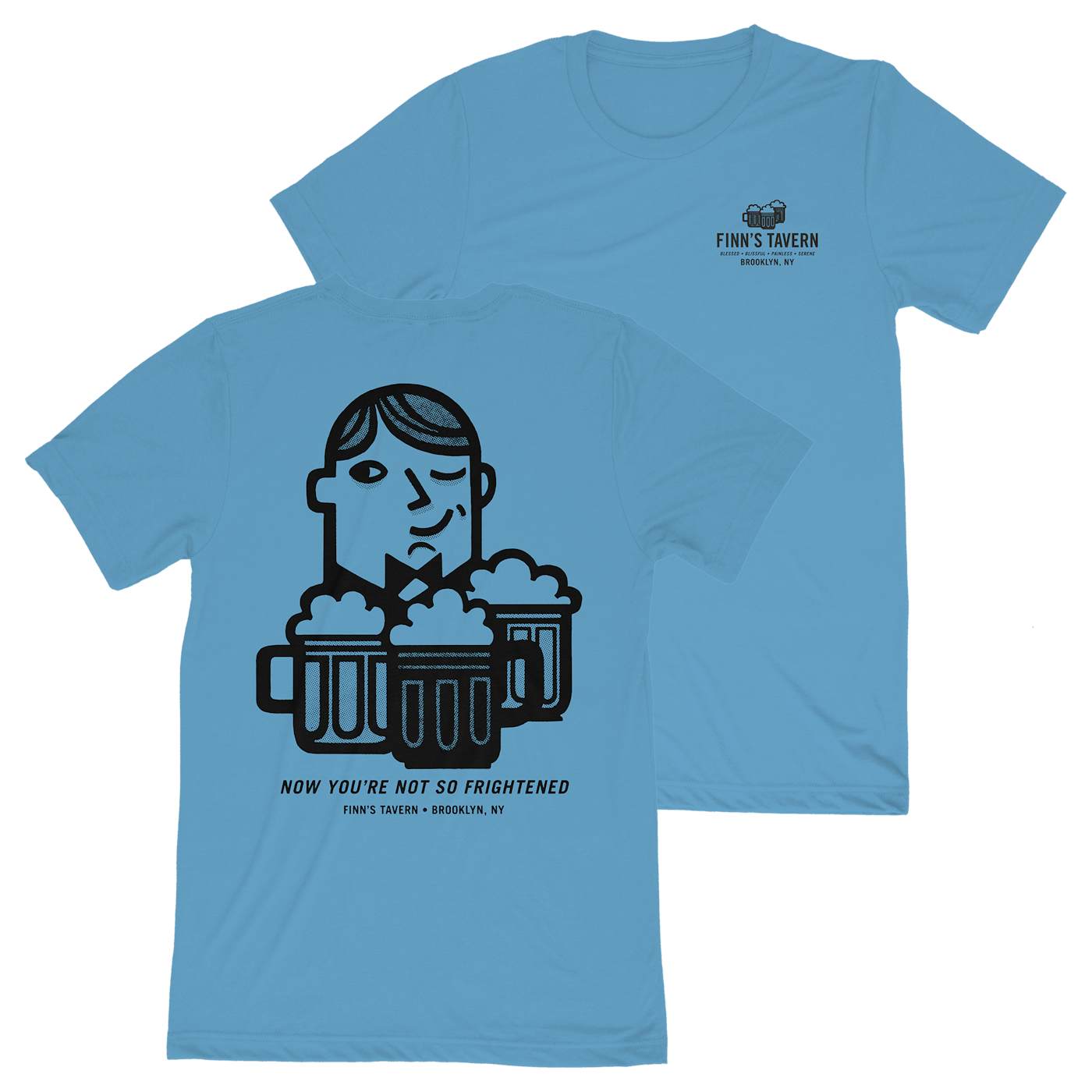 Craig Finn - Finn's Tavern Shirt (Ocean Blue)
