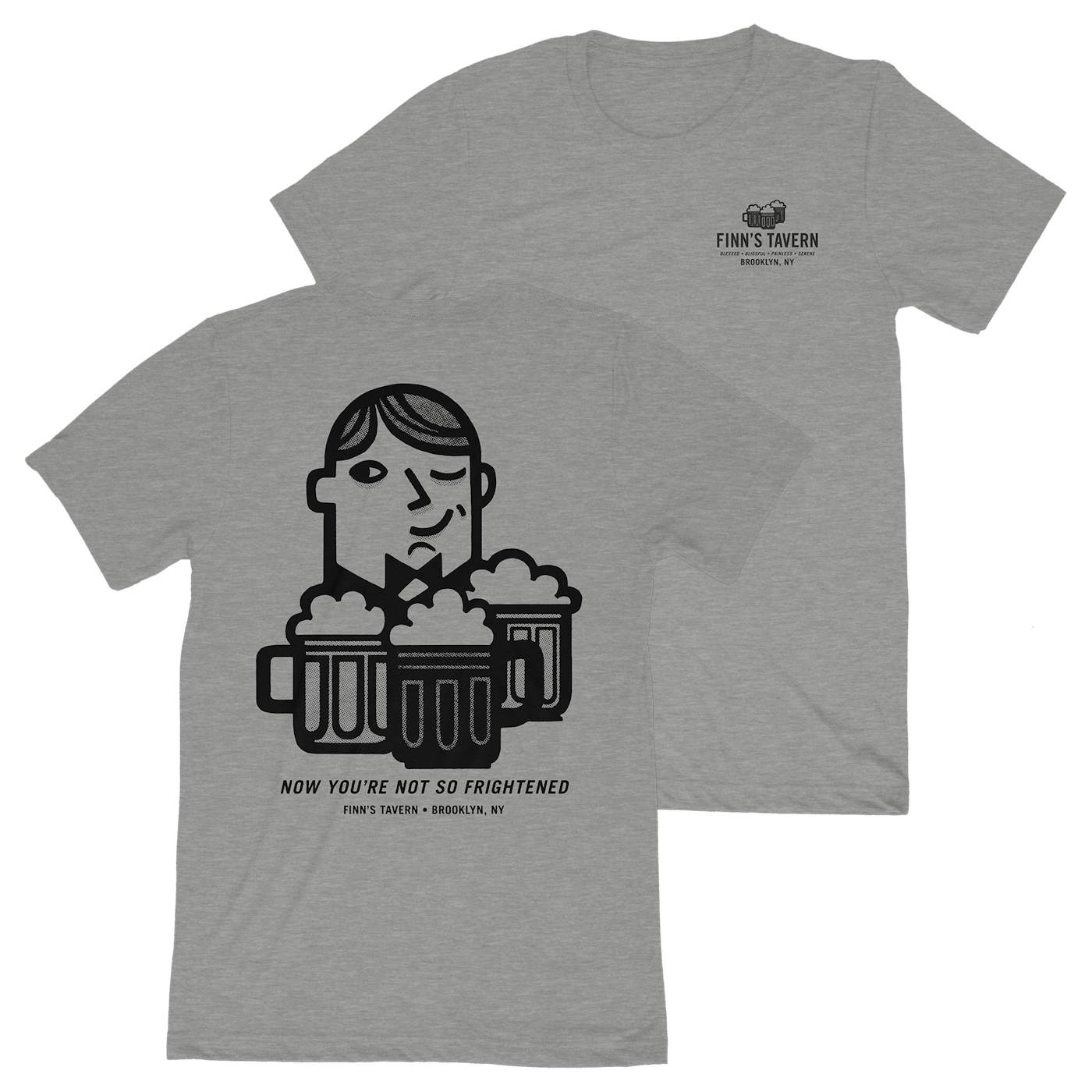 Craig Finn - Finn's Tavern Shirt (Athletic Heather)