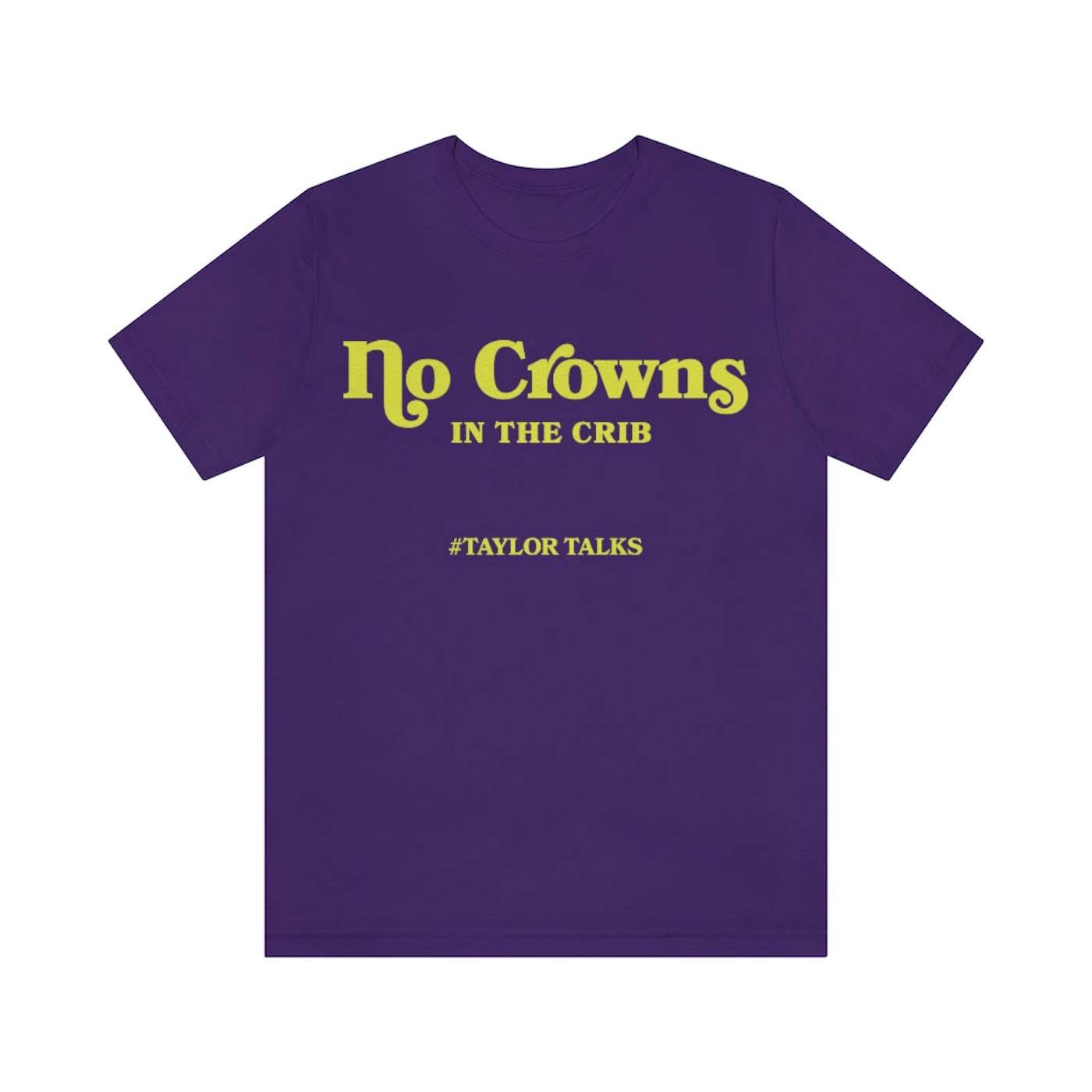 Fantasia - No Crowns Purple/Yellow Tee