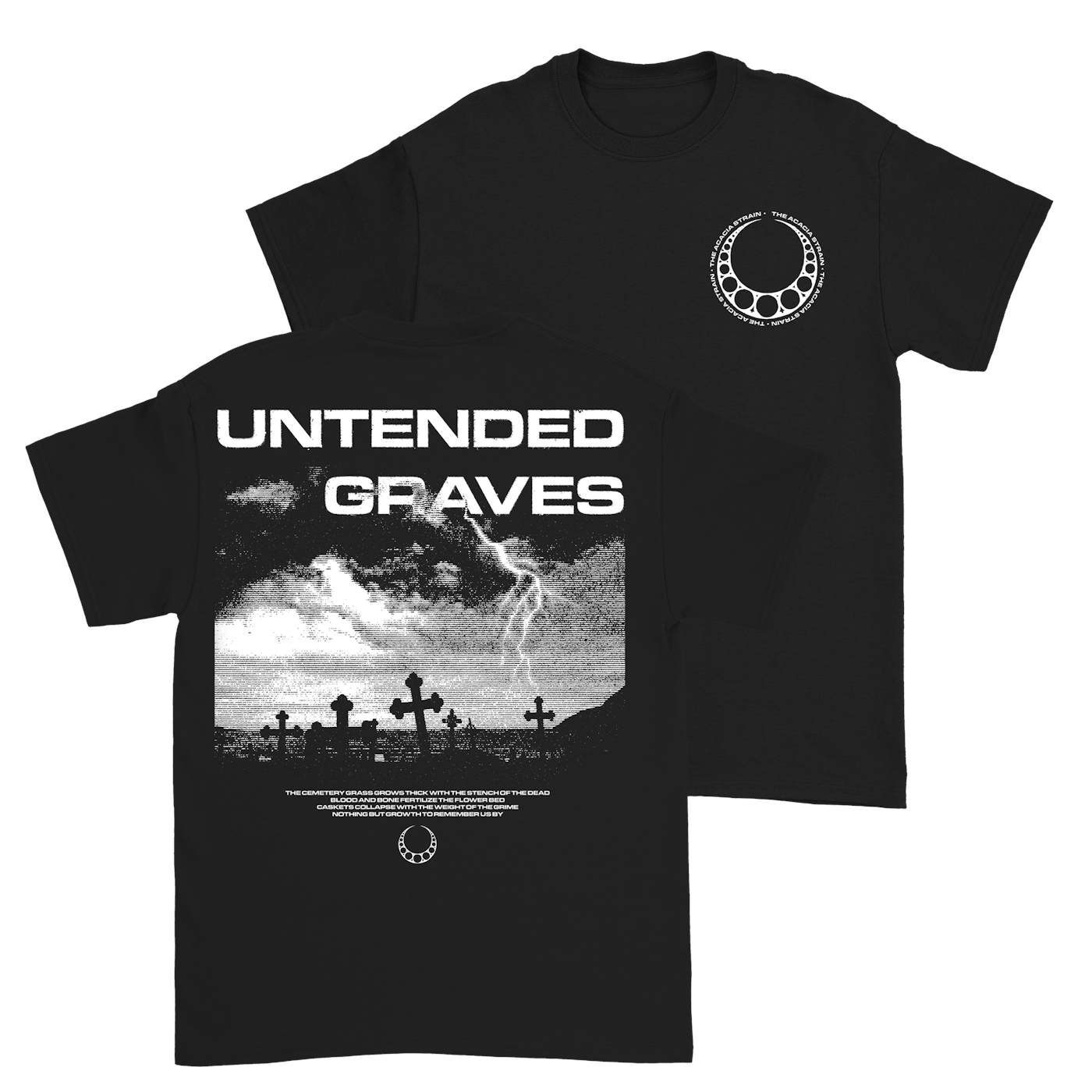 The Acacia Strain - Unintended Graves T-Shirt (Pre-Order)