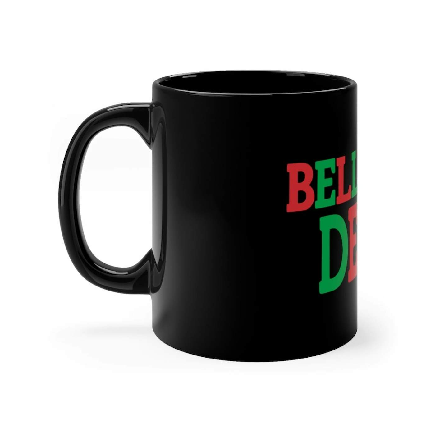 Bell Biv DeVoe Red and Green Logo Mug