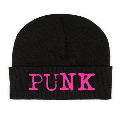 Young Thug Punk Embroidered Beanie - Black