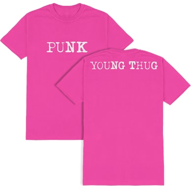 Young Thug Punk T-Shirt - Pink
