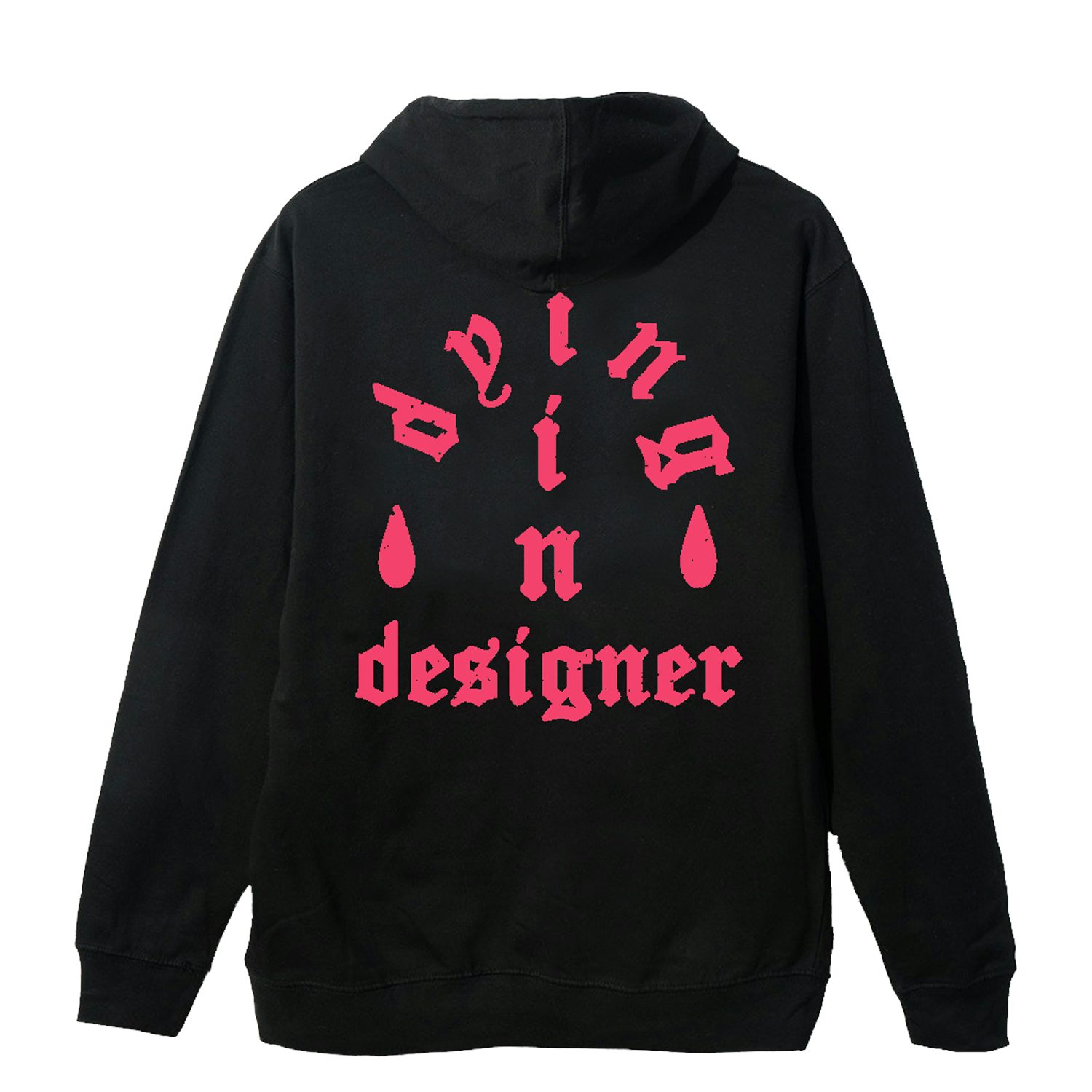 designer logo hoodie