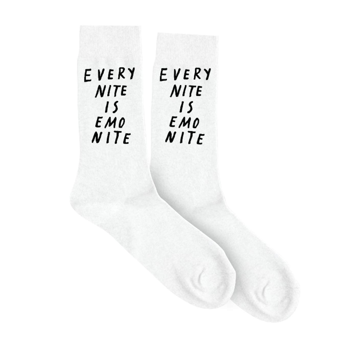 Emo Nite ENIEN White Socks