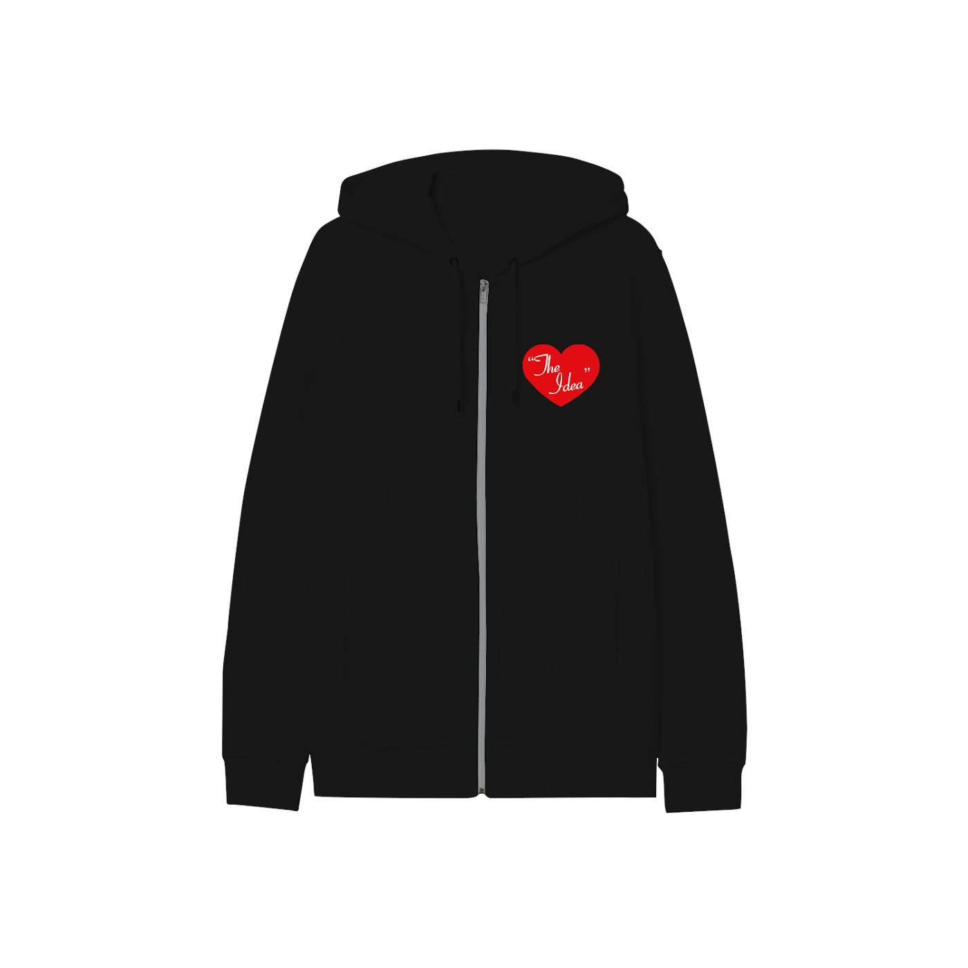 blackbear The Idea Heart Zip Up Hoodie