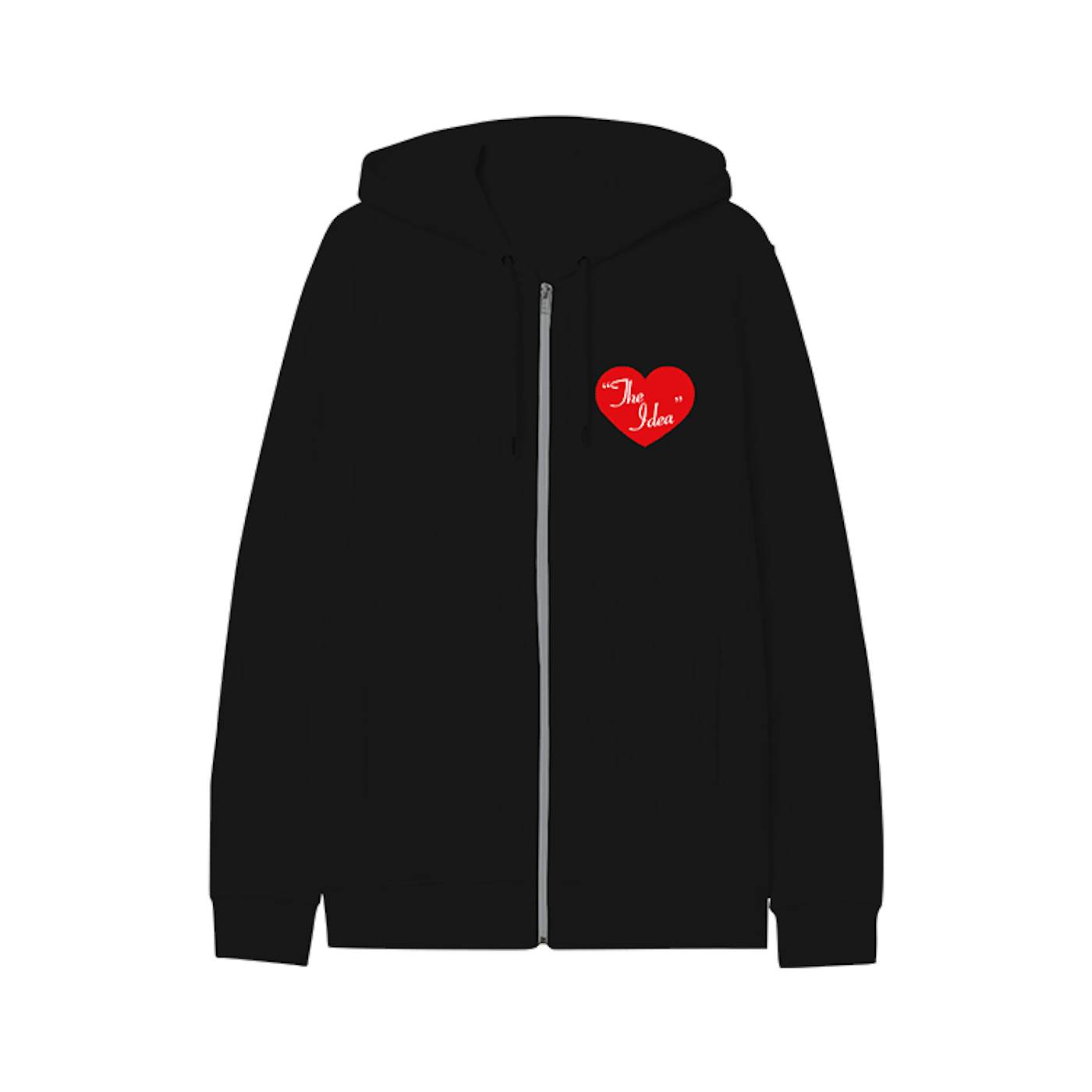 blackbear The Idea Heart Zip Up Hoodie