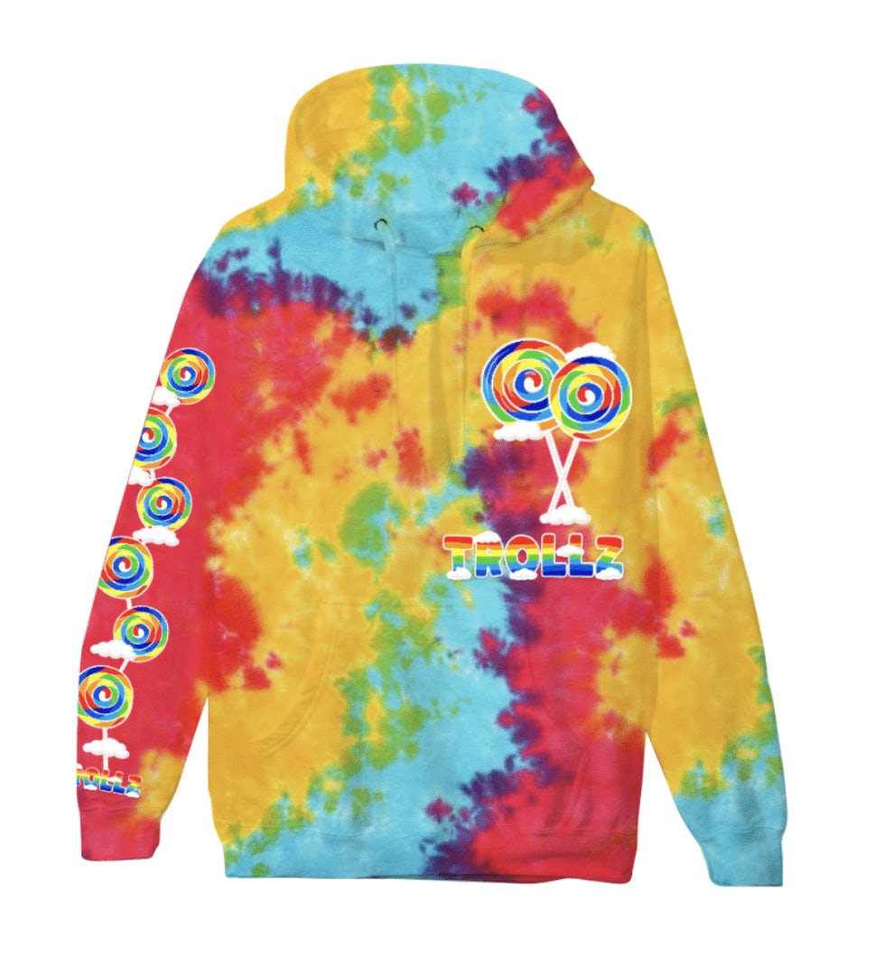 trippie redd tie dye hoodie